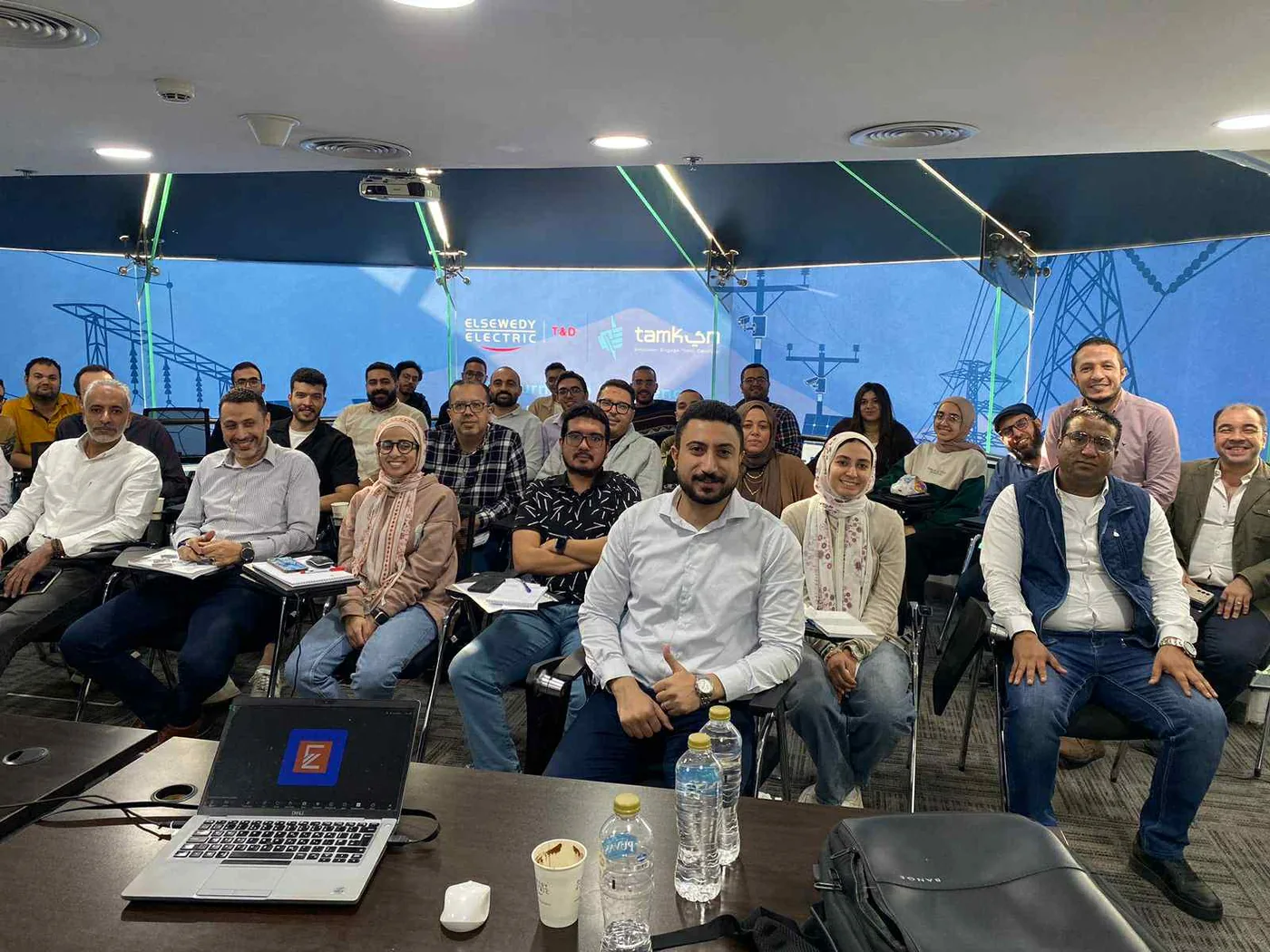 Elsewedy Electric &mdash; data analytics and AI training session.