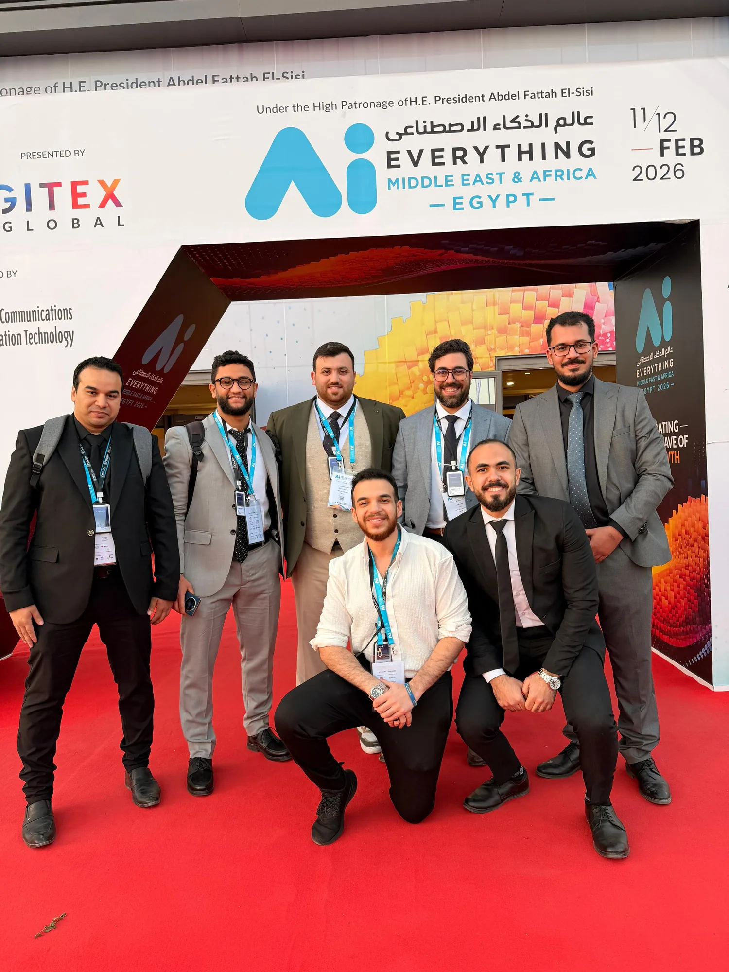 AI Everything Middle East & Africa &middot; Egypt &mdash; Team at the summit
