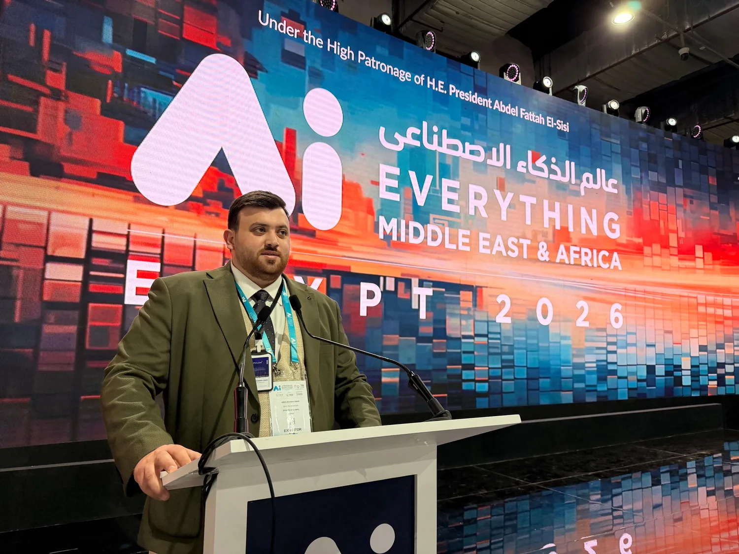 AI Everything Middle East & Africa &middot; Egypt &mdash; Keynote stage &middot; Cairo, 2026